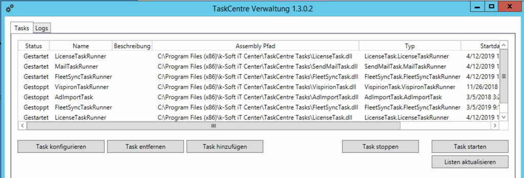 Taskcenter TaskCenter Desktop